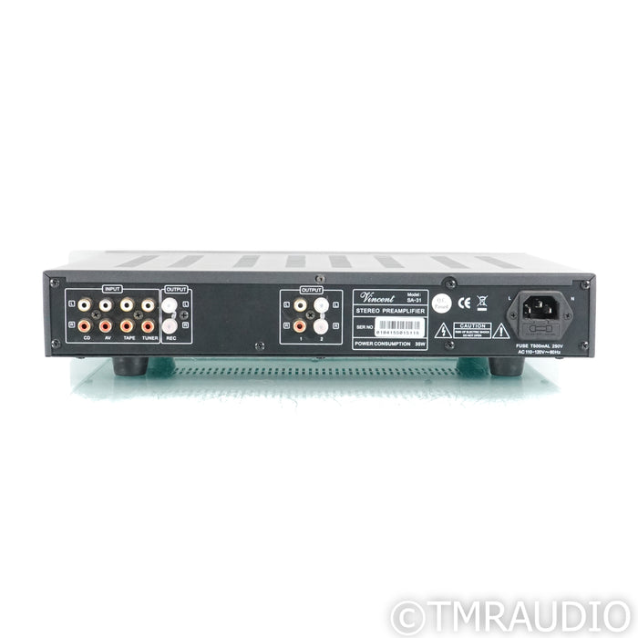 Vincent Audio SA-31 Stereo Hybrid Preamplifier