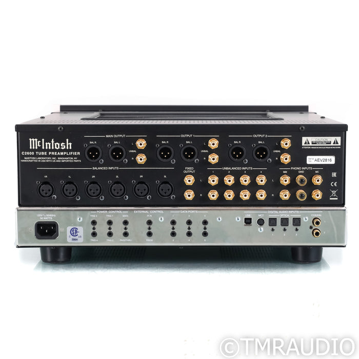 McIntosh C2600 Stereo Tube Preamplifier; MM / MC Phono