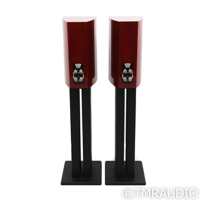 Aerial Acoustics Model 5T Bookshelf Speakers; Cherry Pair w/ Stands