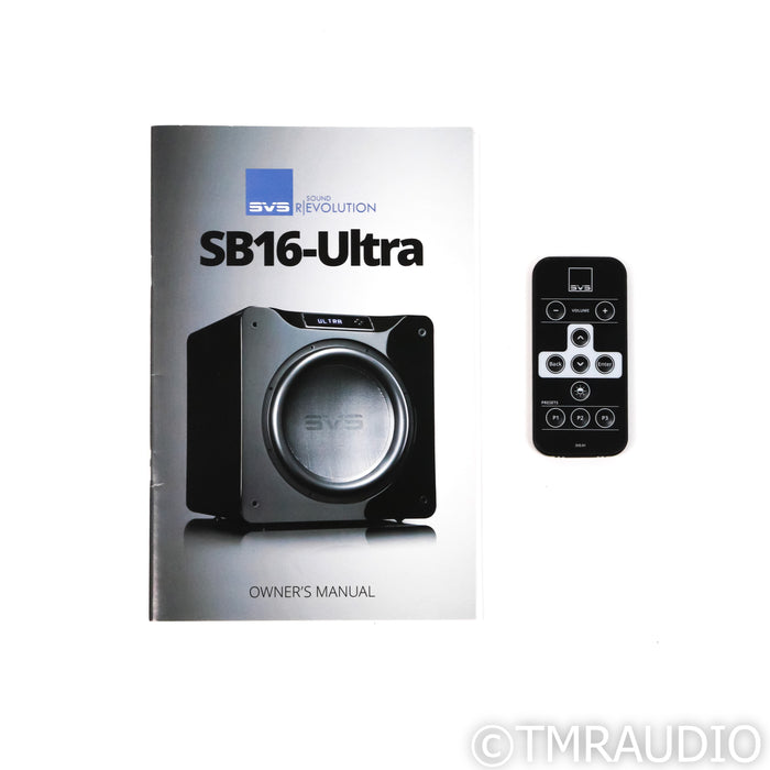 SVS SB16-Ultra 16" Powered Subwoofer; Gloss Black