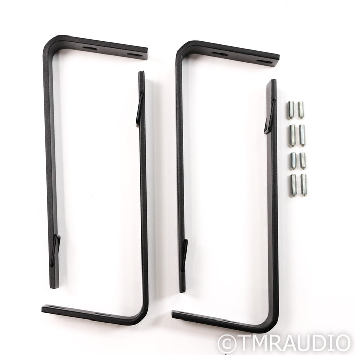 Magnepan LRS+ Planar Magnetic Floorstanding Speakers; Black Pair; Maggie Stands