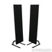 Magnepan LRS+ Planar Magnetic Floorstanding Speakers; Black Pair; Maggie Stands