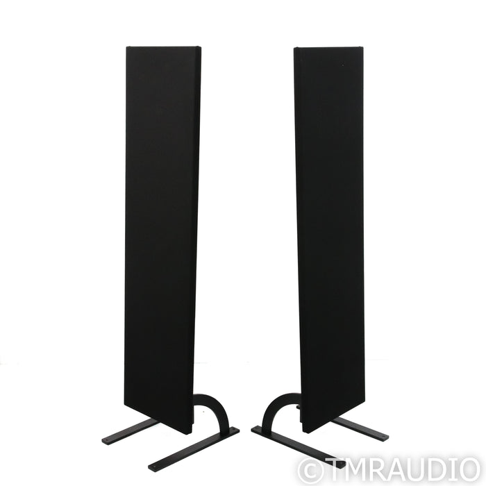 Magnepan LRS+ Planar Magnetic Floorstanding Speakers; Black Pair; Maggie Stands