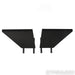 Magnepan LRS+ Planar Magnetic Floorstanding Speakers; Black Pair; Maggie Stands