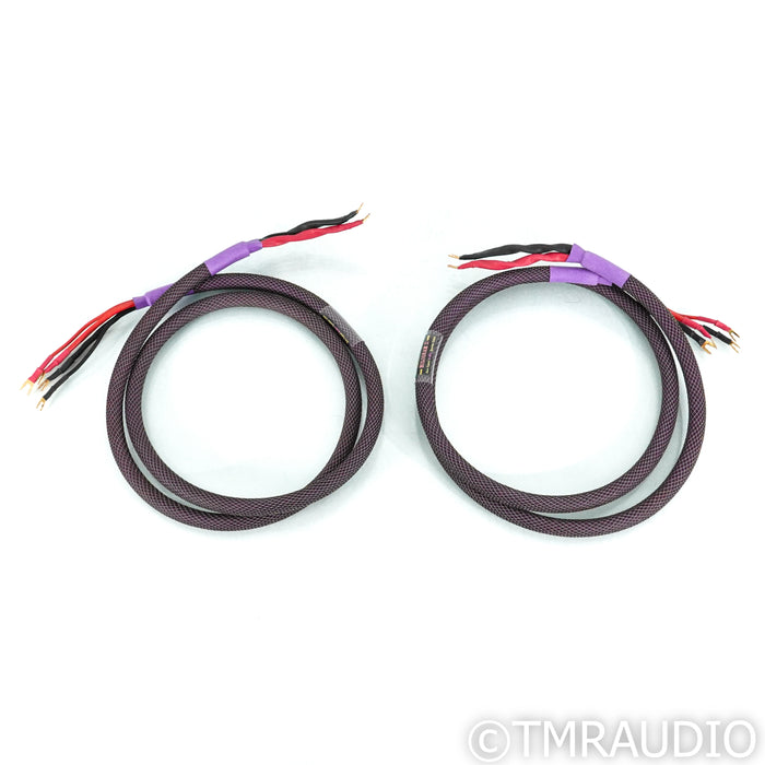 Acoustic Zen Hologram II Bi-Wire Speaker Cables; 8ft Pair
