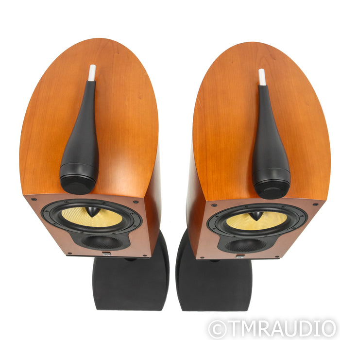Bowers & Wilkins 805S Bookshelf Speakers; Cherry Pair with Stands