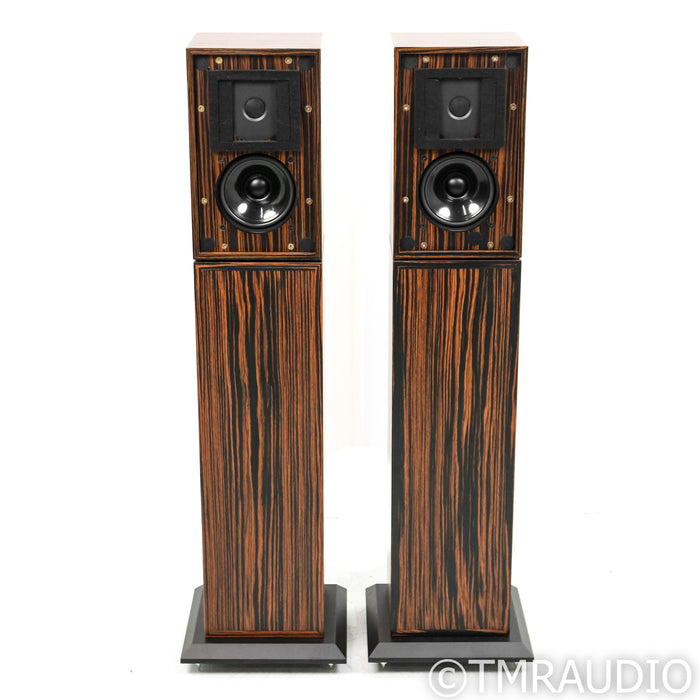 Stirling Broadcast LS3/5a v3 Bookshelf Speakers; Pair with AB-2 Base Extenders