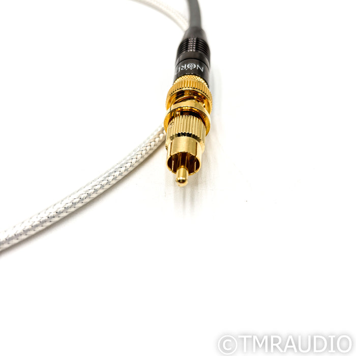 Nordost Silver Shadow BNC Cable; 1m Single Digital Interconnect