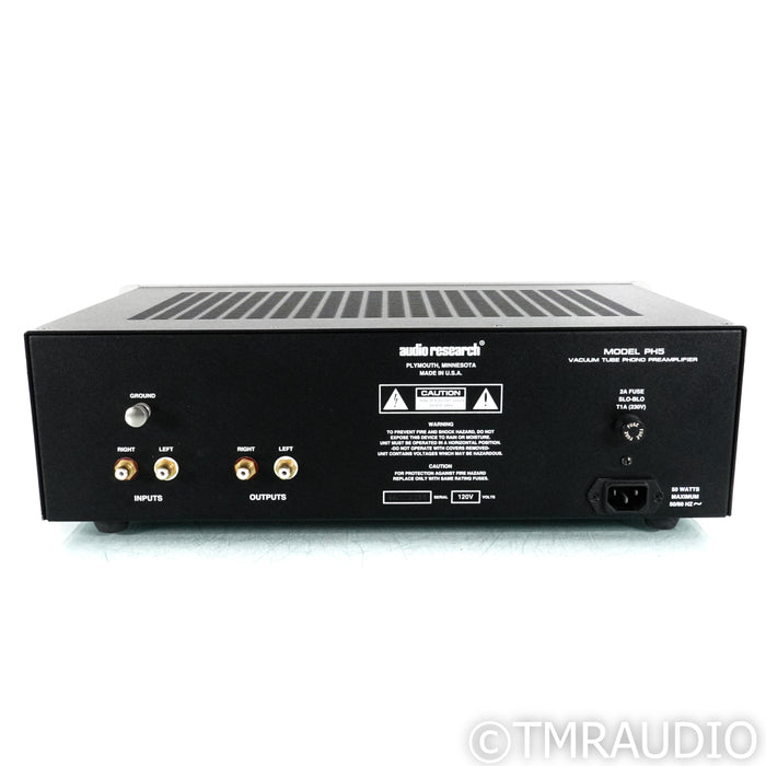 Audio Research PH5 Tube MM / MC Phono Preamplifier