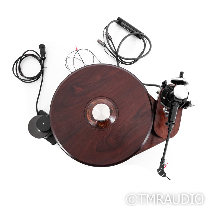 Teres 265 Rim Drive Turntable; Cocobola w/ Graham Phantom II 9" (No Cartridge)