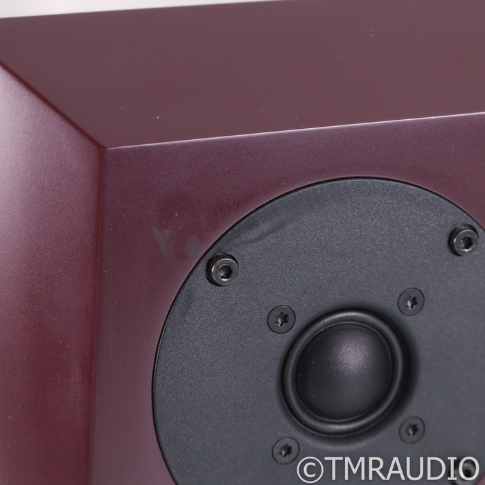 Joseph Audio Prism Bookshelf Speakers; Burgundy Pair