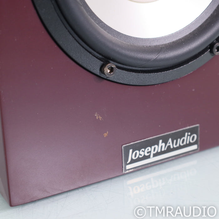 Joseph Audio Prism Bookshelf Speakers; Burgundy Pair