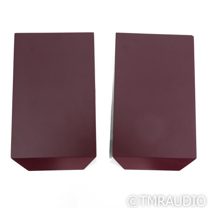 Joseph Audio Prism Bookshelf Speakers; Burgundy Pair