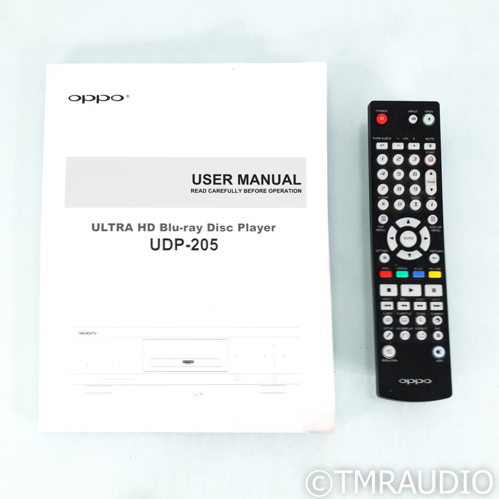 Oppo UDP-205 Universal 4k Blu-ray Player; CD / SACD
