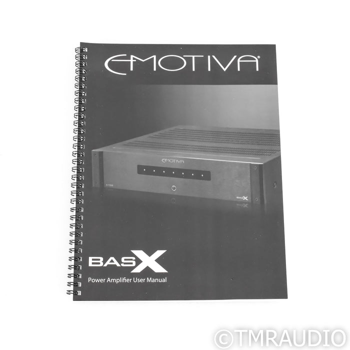Emotiva BasX A500 Five Channel Power Amplifier