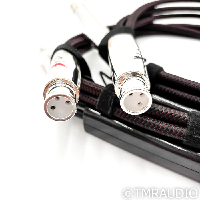 AudioQuest Firebird XLR Cables; 0.75m Pair Balanced Interconnects
