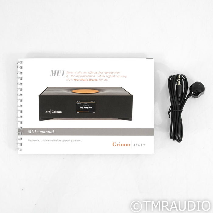 Grimm Audio MU1 Network Streamer; 2TB SSD