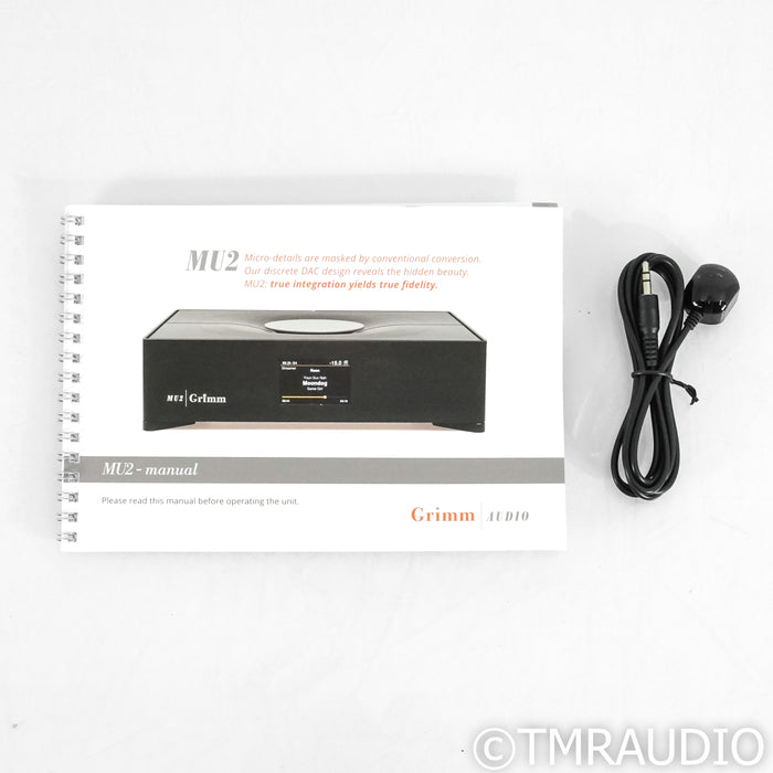 Grimm Audio MU2 DAC; D/A Converter; 2TB SSD