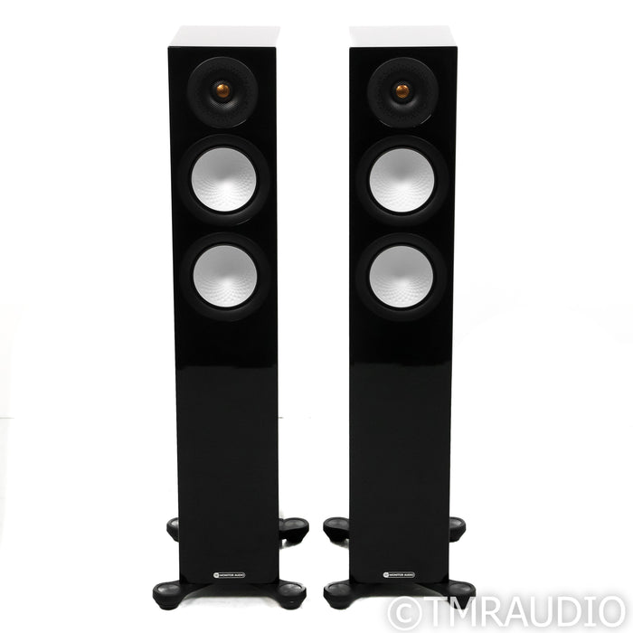 Monitor Audio Silver 200 7G Floorstanding Speakers; Gloss Black Pair