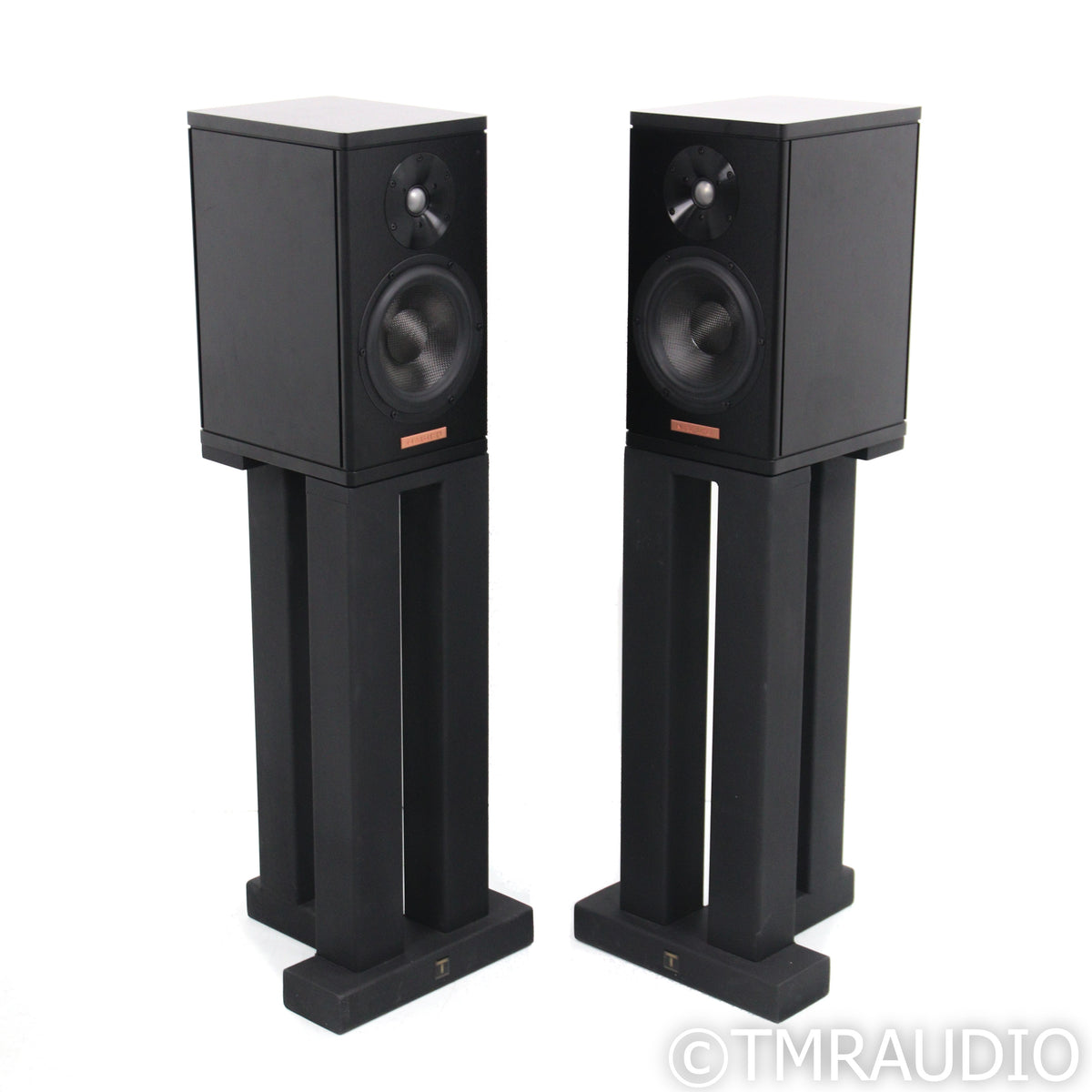 Magico A1 Bookshelf Speakers; Pair w/ Sound Anchor Stands — The Music Room