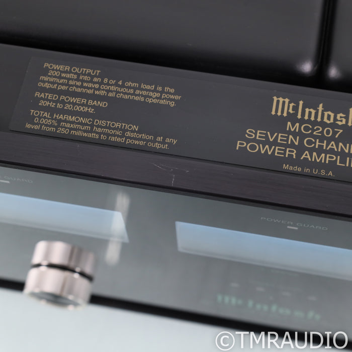 McIntosh MC207 7 Channel Power Amplifier