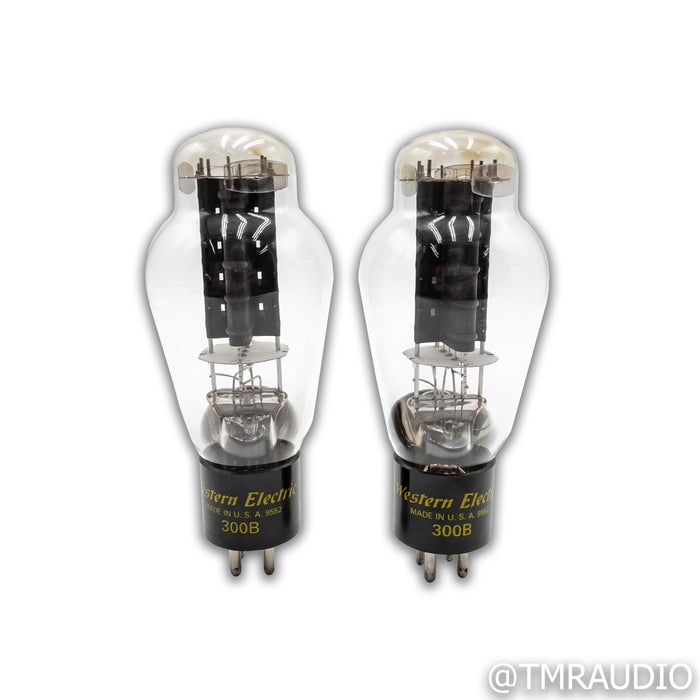 Western Electric 300B Tubes; Pair (Low Hours)