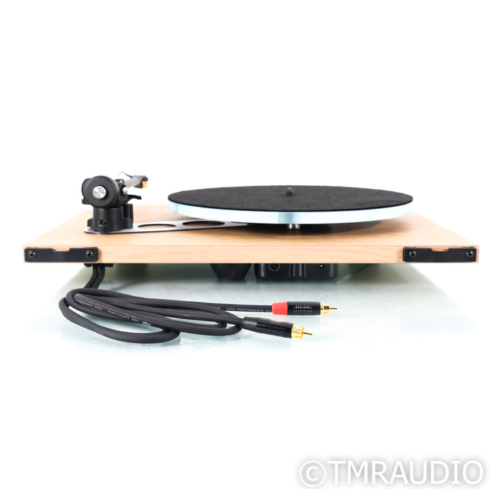 Rega Planar 3 Belt-Drive Turntable; Oak w/ Nagaoka MP-110 MM