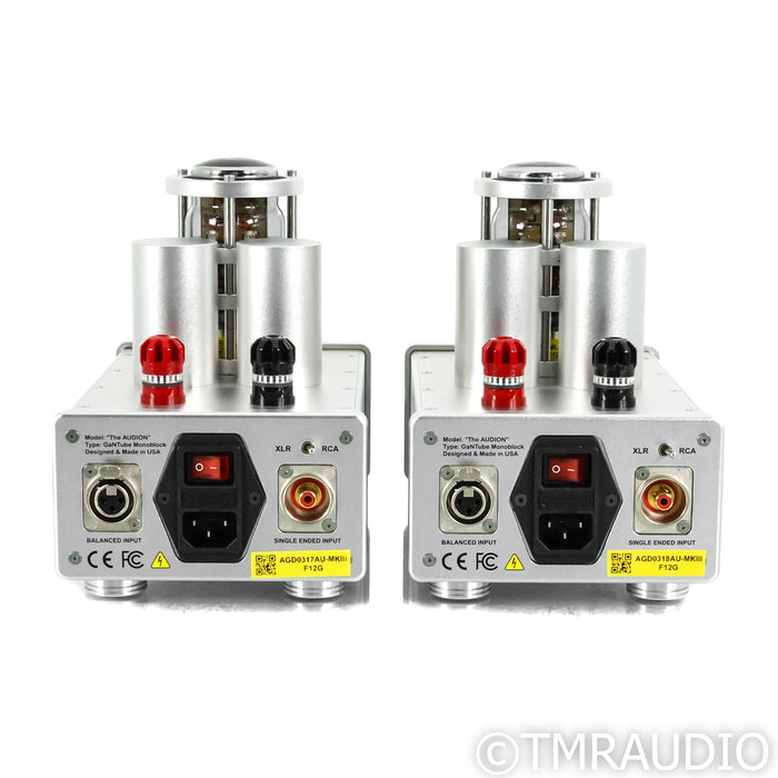 AGD Productions Inc. The Audion MkIII Monoblock Power Amplifiers; Pair