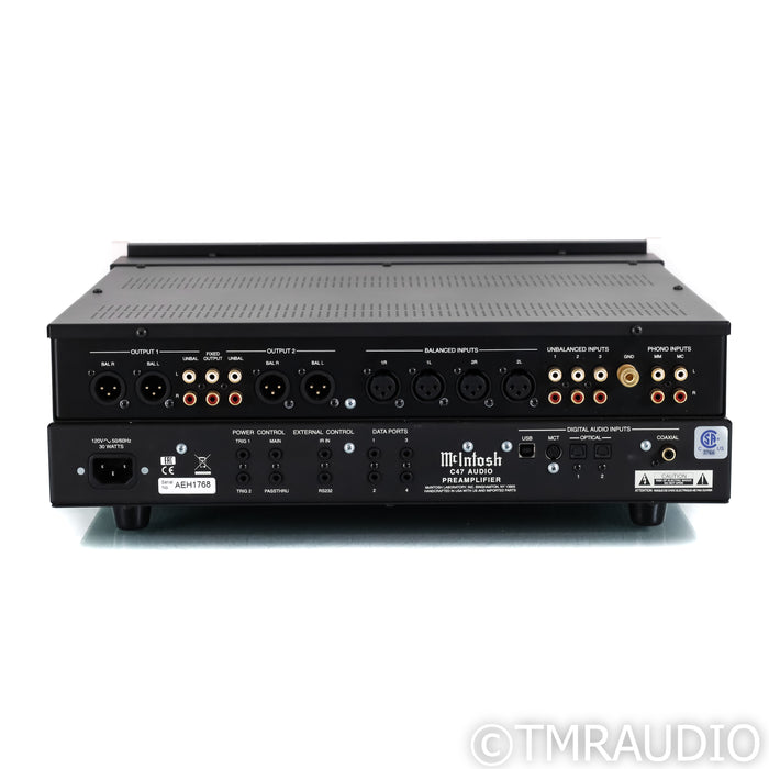 McIntosh C47 Stereo Preamplifier; MM / MC Phono