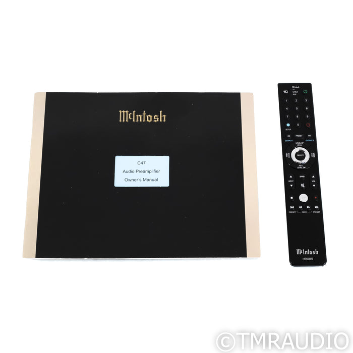 McIntosh C47 Stereo Preamplifier; MM / MC Phono