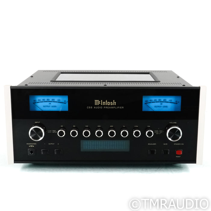 McIntosh C55 Stereo Preamplifier; DAC; MM / MC Phono (Low Hours)