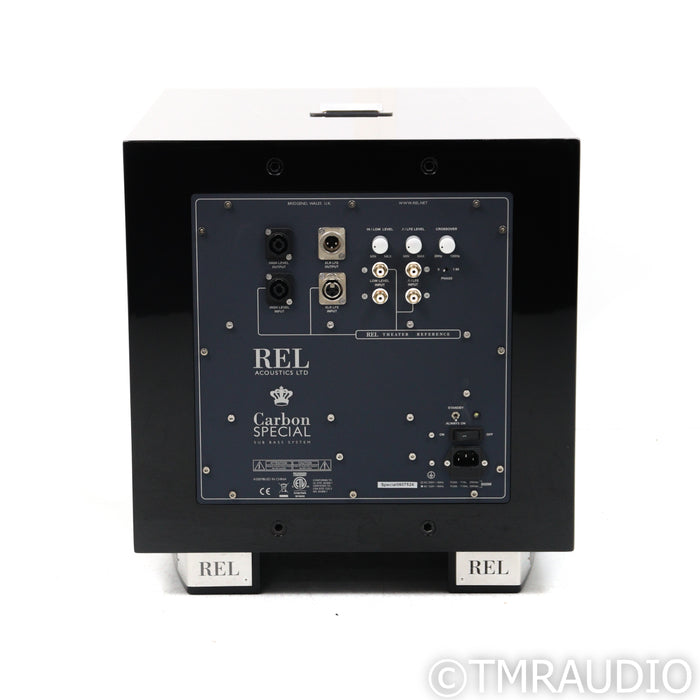 REL Acoustics Carbon Special 12" Powered Subwoofer; Piano Black