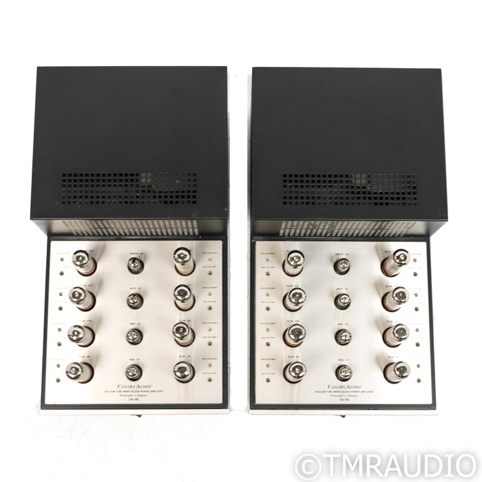 Canary Audio CA-160 Monoblock Tube Power Amplifiers; Pair