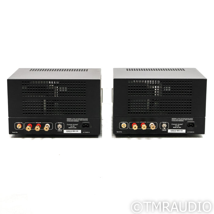 Canary Audio CA-160 Monoblock Tube Power Amplifiers; Pair