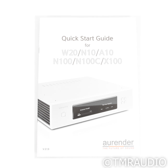 Aurender N100 Network Server / Streamer; 4TB HDD
