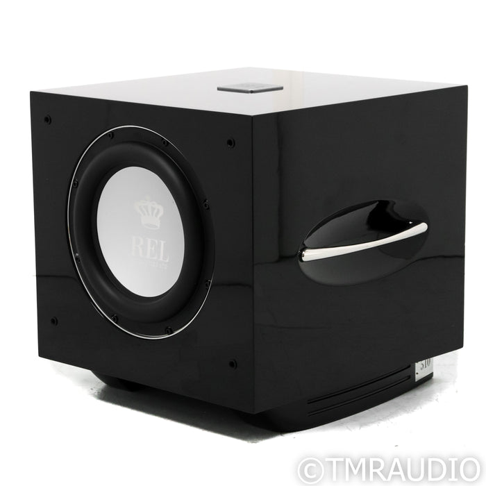 REL Acoustics S/510 10" Powered Subwoofer; Piano Black