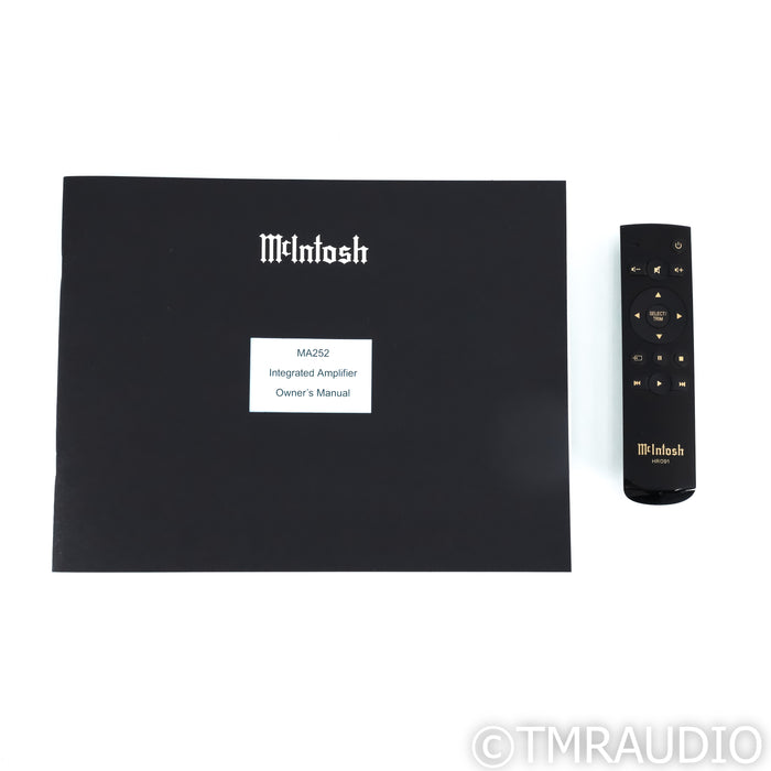 McIntosh MA252 Stereo Tube Integrated Amplifier; MM Phono