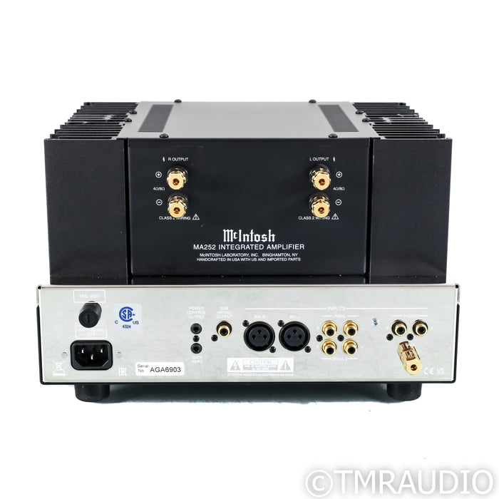 McIntosh MA252 Stereo Tube Integrated Amplifier; MM Phono