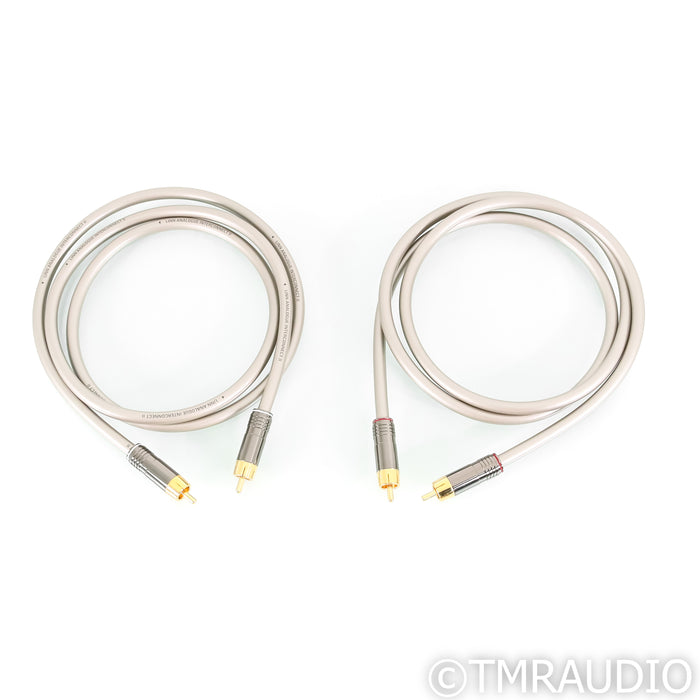 Linn Silver Interconnect II RCA Cables; 4ft Pair Interconnects
