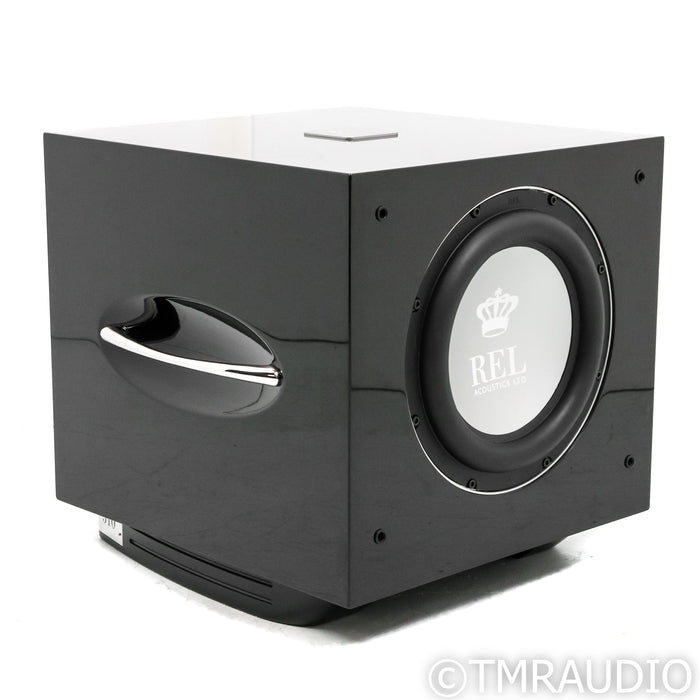 REL Acoustics S/510 10" Powered Subwoofer; Piano Black