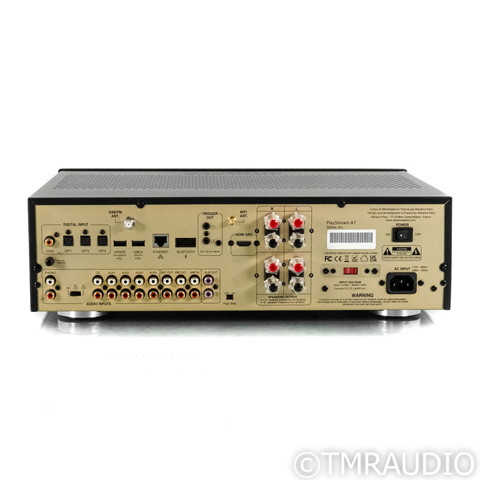 Advance Paris Playstream A7 Streaming Integrated Amplifier; MM / MC Phono