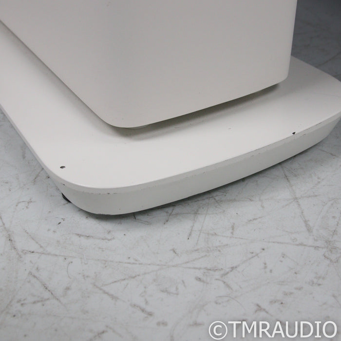 KEF LS60 Wireless Active Floorstanding Speakers; Mineral White Pair