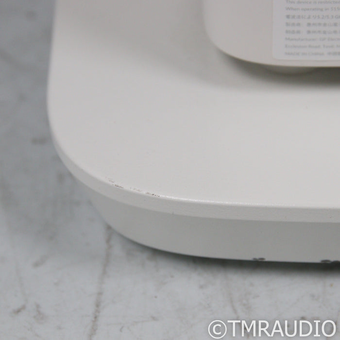 KEF LS60 Wireless Active Floorstanding Speakers; Mineral White Pair
