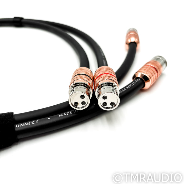 Cardas Clear Reflection XLR Cables; 1m Pair Balanced Interconnects