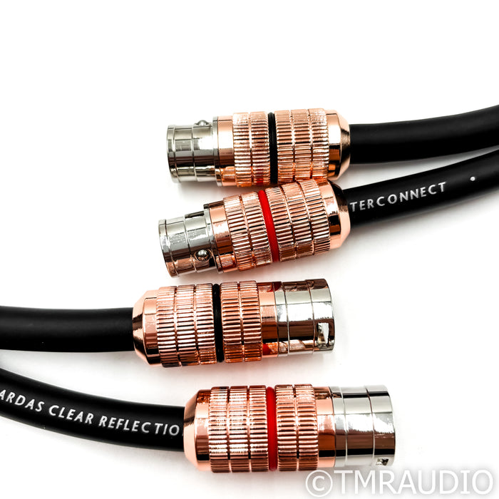 Cardas Clear Reflection XLR Cables; 1m Pair Balanced Interconnects