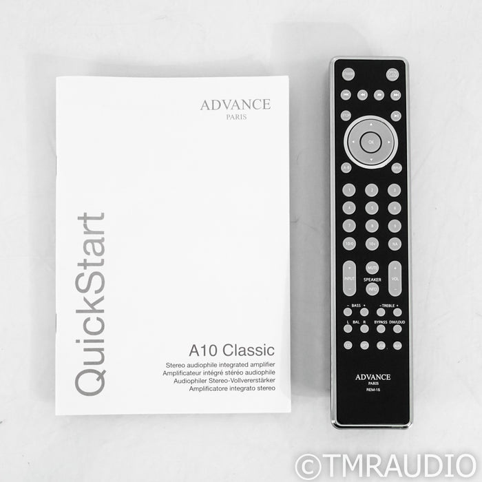 Advance Paris A10 Classic Stereo Hybrid Integrated Amplifier; MM Phono