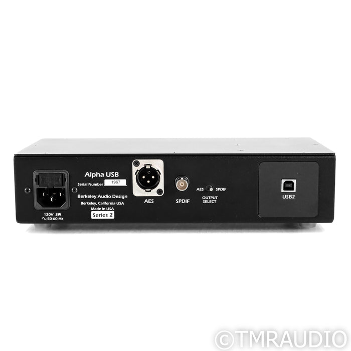 Berkeley Audio Design Alpha USB Series 2; D/D Converter