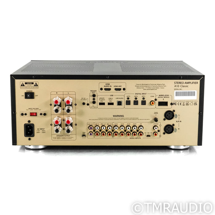 Advance Paris A10 Classic Stereo Hybrid Integrated Amplifier; MM Phono