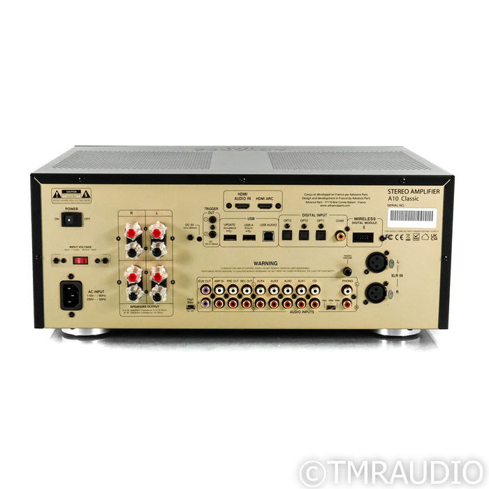 Advance Paris A10 Classic Stereo Hybrid Integrated Amplifier; MM Phono