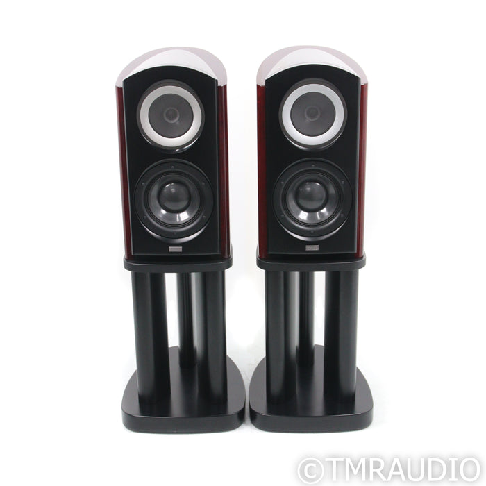 TAD Reference CR-1 Bookshelf Speakers; Rosewood Pair with Stands